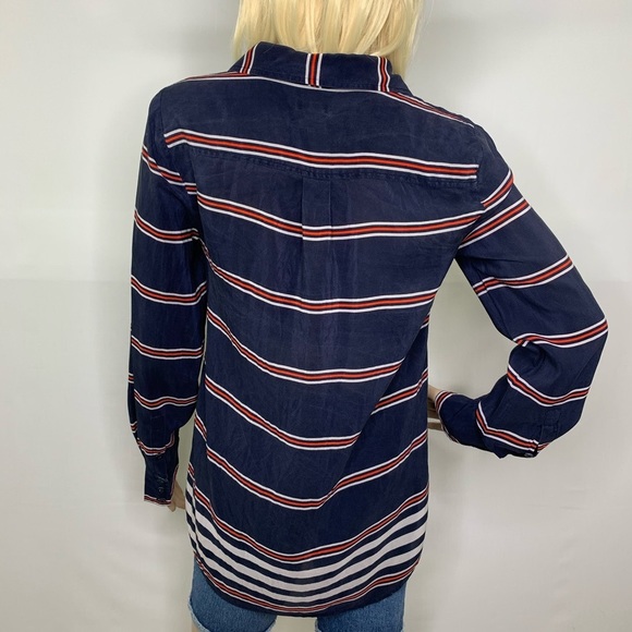 ★ j.Crew striped blouse s - Picture 2 of 5